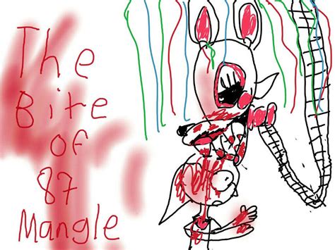Mangle bite of 87. 87 days later, coincidentally, Five Nights at Freddy's 2 was released on Steam far earlier than it was intended. With it's release, more speculations rose up, with the two biggest ones being "Mangle did the Bite of '87" and "Toy Chica did the Bite of '87". On one side, Toy Chica being the suspect is somewhat possible, yet is still left to be ... 