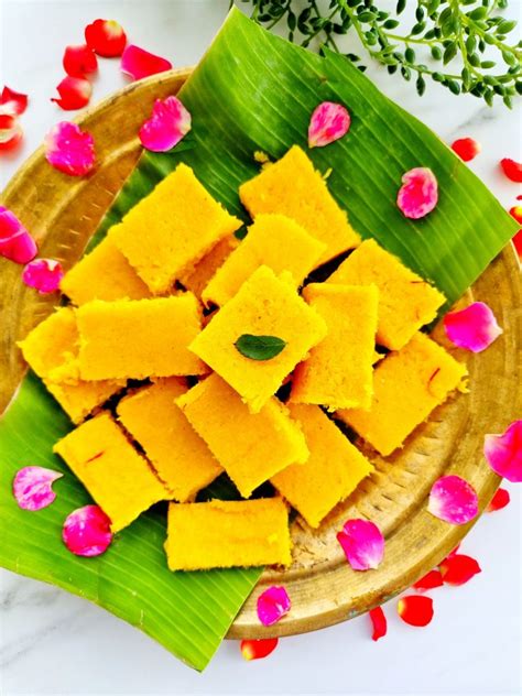 Mango Coconut Burfi Recipe, How to make mango …