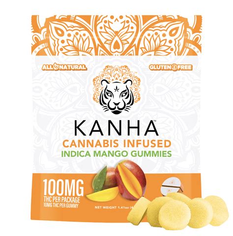 Mango Indica Gummies by Kanha Grassdoor