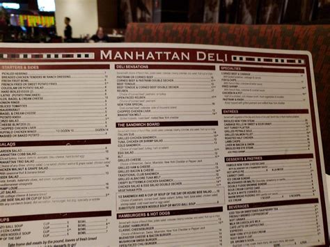 Manhattan Deli, Reno: See 582 unbiased reviews of Manhattan Deli, rated 4.5 of 5 on Tripadvisor and ranked #8 of 836 restaurants in Reno.. 