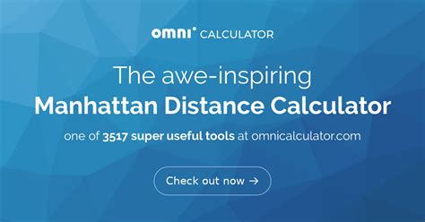 Manhattan distance calculator online.  The Manhattan Distance Calculator i...