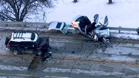 Illinois State Police District 13 says troopers responded to the crash around 9:30 a.m. Wednesday, and Route 37 was closed to allow emergency responders to access the scene.. 