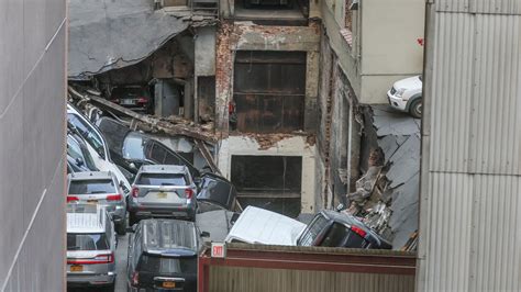 Manhattan parking garage that collapsed, killing 1, had open property violations, records show