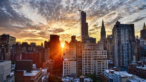 Manhattanhenge: dónde ver el especial espectáculo del atardecer en Nueva York
