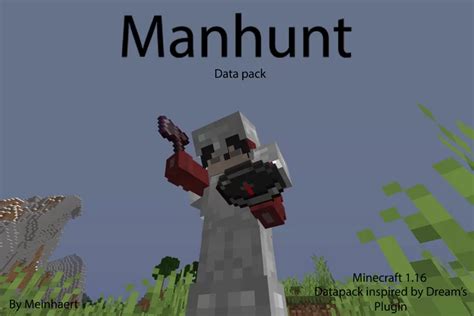 Manhunt Datapack 1 16 Minecraft Data Pack