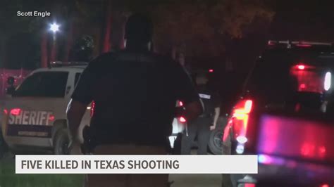 Manhunt on for gunman in Texas mass shooting
