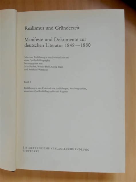 Manifeste und dokumente zur deutschen literatur. - 1955 bmw 507 user manuals repair.