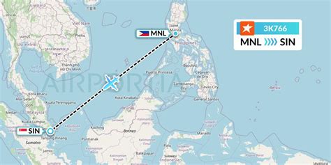 There are many Manila to Singapore flights with almost 5 airlines providing direct flights to Singapore from Manila with nearly 116 flights per week. The duration of the flight from Manila to Singapore is approximately 3 and a half hours. Most popular airlines providing nonstop flights are Jetstar Airways & Philippines Airlines among airlines.. 