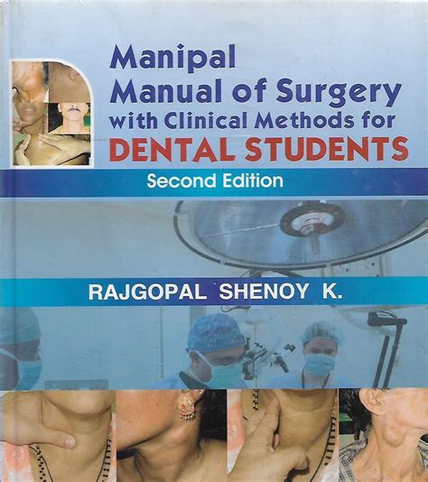 Manipal manual of surgery with clinical methods for dental students by shenoy. - Becket, o, el honor de dios.