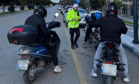 Manisa’da 21 motosiklet daha trafikten men edildi
