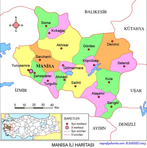 Manisa siyasi haritası