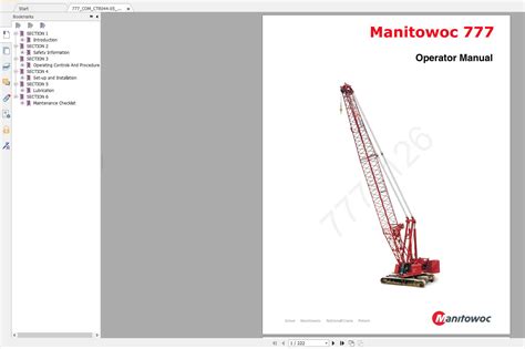 Manitowoc 3900 crawler crane operator manual. - Savvy decision making an administratoraposs guide to using focus g.