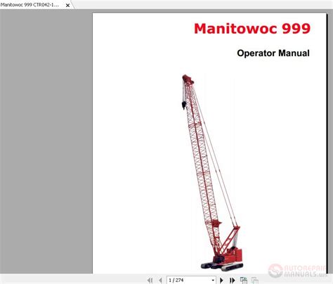Manitowoc 999 manuale operatore per braccio impennabile. - Bad oeynhausen und seine ortsteile in der literatur.