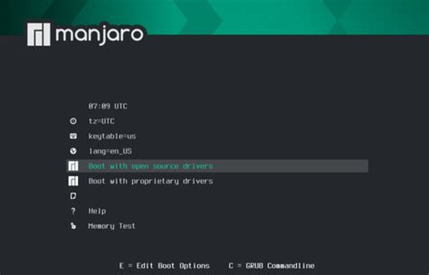 Manjaro installation.  This guide will help you customize system options for an ...