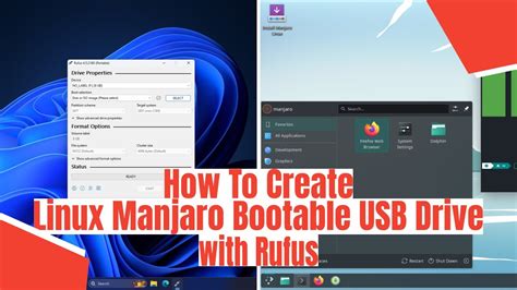 Manjaro iso usb stick.  Download the ISO and the checksum file.  Trying to install Linux...