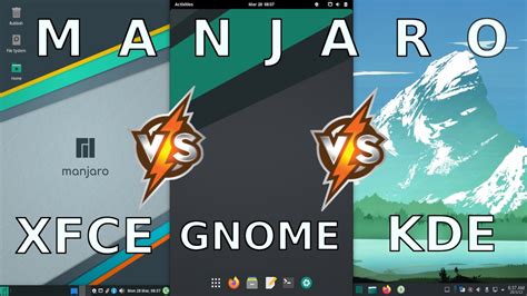 Manjaro kde vs xfce vs gnome.  #1: Linux distributions with KDE or Manjaro is one o...