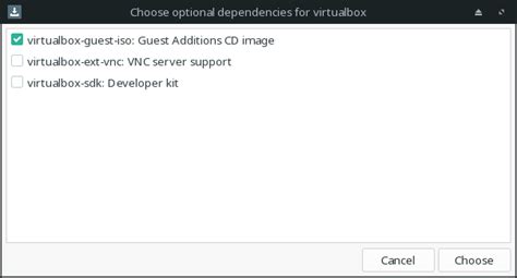 Manjaro virtualbox linux kernel driver not installed.  With this we aim to update the defa...