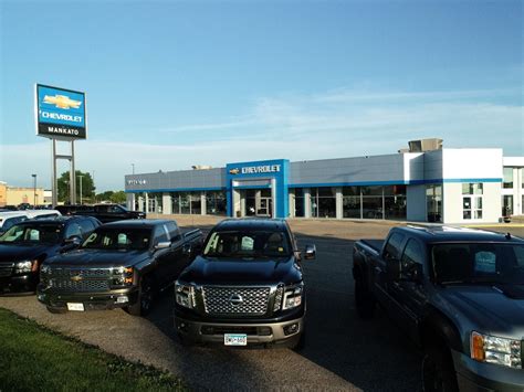 Mankato chevy dealer. Search new vehicles for sale at Snell Buick GMC. We're your Buick and GMC dealership serving MANKATO, MN. Skip to Main Content. 1900 MADISON AVENUE MANKATO MN 56001-5400; Sales (507 ... New & Pre-Owned Vehicle Inventory in Mankato . Filter. Clear. New/Used/Certified New 144 Pre-Owned 64 Certified Pre-Owned 11 Former Loaner 1. … 