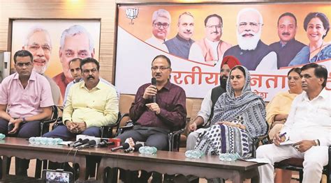 Mann shouldn’t interfere in city affairs: BJP - The Indian Express