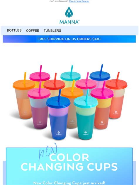 Manna Coloring Changing Cups