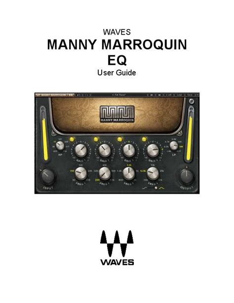 Manny marroquin eq user guide waves audio. - Robert shaw 7200 gas valve manual.