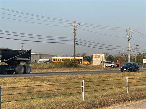 Manor ISD school bus with students on board involved in crash Friday morning; no injuries reported