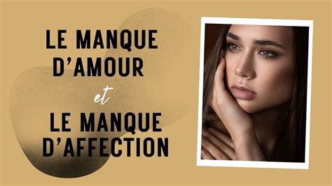 Manque d'affection test