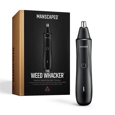 Manscaped weed whacker. The Weed Whacker is Manscaped's ear and nose hair trimmer. It's designed to simplify that part of body grooming. It's designed to simplify that part of body grooming. It safely allows you to trim hairs inside your ears and nostrils without causing damage or completely removing the hairs. 