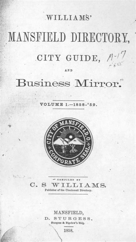 Mansfield directory city guide business mirror. - Manuale di servizio motore cat 3116.