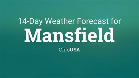 Mansfield ohio temperature. Things To Know About Mansfield ohio temperature. 