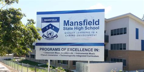 Mansfield state high school catchment area.  Under the Enrolment Manageme...