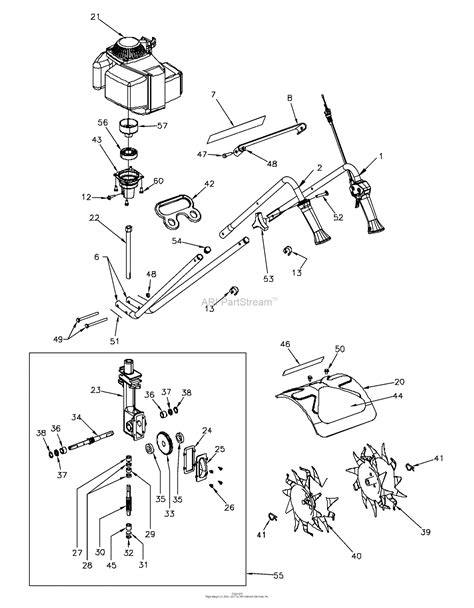 Mantis tiller parts diagram. Little Wonder Tillers Parts Diagrams. 2-Cycle Gas Tiller. 4-Cycle Gas Tiller. Deluxe Tiller. Electric Tiller. Little Wonder Tillers Exploded View parts lookup by model. Complete exploded views of all the major manufacturers. It is EASY and FREE. 