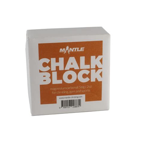 Mantle chalk block.  und Mo, 18.  Verpackt als kompakter 56g Block.  Es gib...