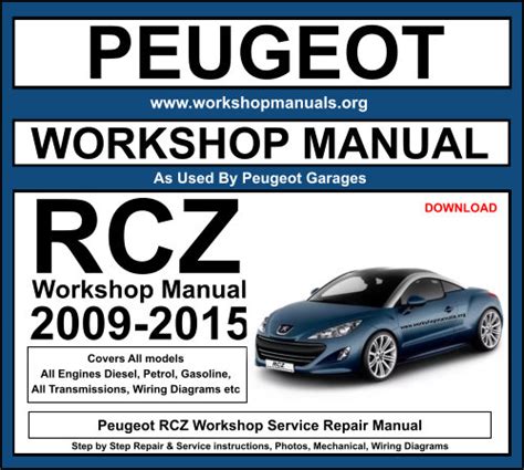 Manual 2015 peugeot rcz owners manual. - A kultúra szerepe a változó világban.