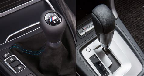 Manual And Automatic In Cars