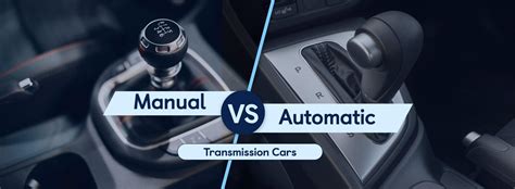 Manual Car And An Automatic