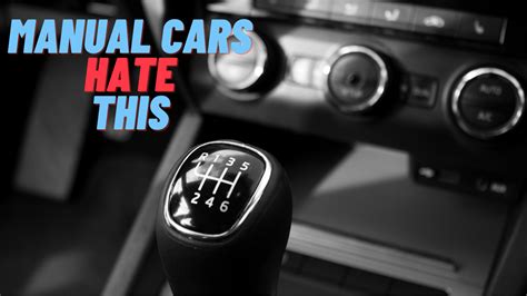 Manual Car Tricks