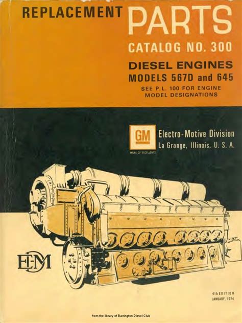 Manual Emd Engine 645 Parts