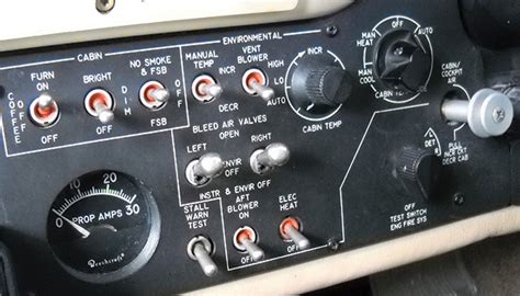 Manual Environmental Control Modes - King Air