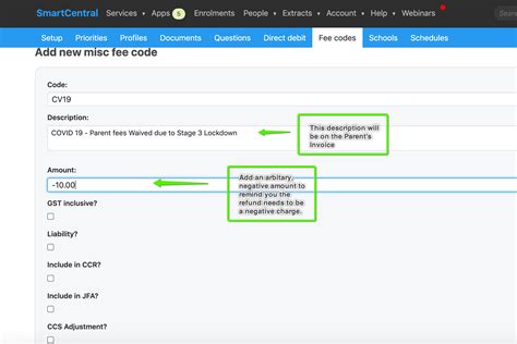 Manual Gap Fee Waivers - SmartCentral