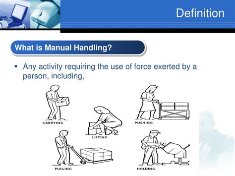 Manual Handling Definition Uk