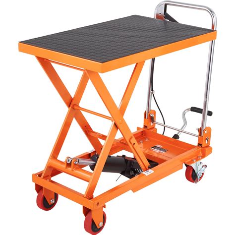 Manual Lift Table Cart
