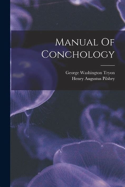 Manual Of Conchology