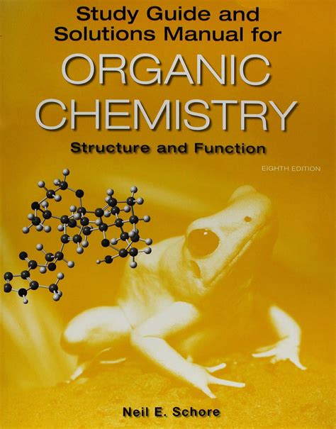 Manual Study Solutions Guide Chemistry Organic