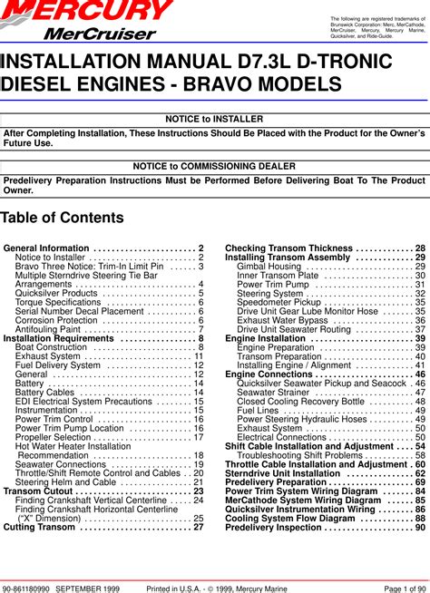 Manual User Pi865d7 Mercury