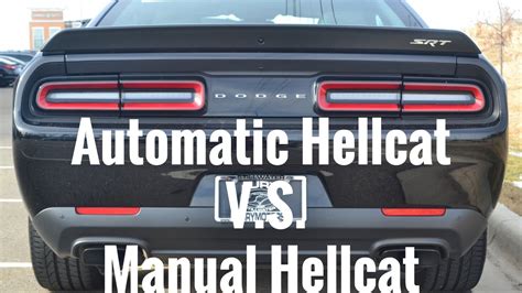 Manual Vs Automatic Hellcat