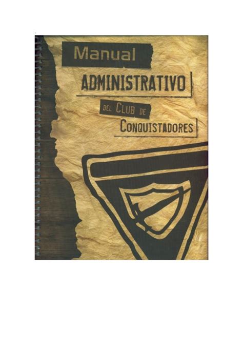Manual administrativo del conquistador division interamericano. - Empowering children and young people training manual promoting involvement in.