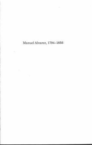 Manual alvarez 1794 1856 a southwestern biography. - Kitchen cleaning manual equipment no 2.