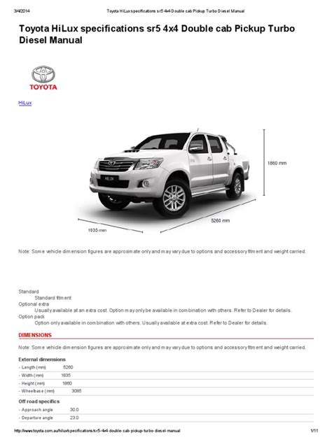 Manual and specification for toyota hilux 2wd. - Panasonic nv hs900 service manual download.