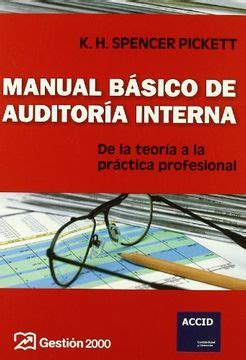 Manual b sico de auditor a interna by k h spencer pickett. - The pocket idiots guide to great abs.
